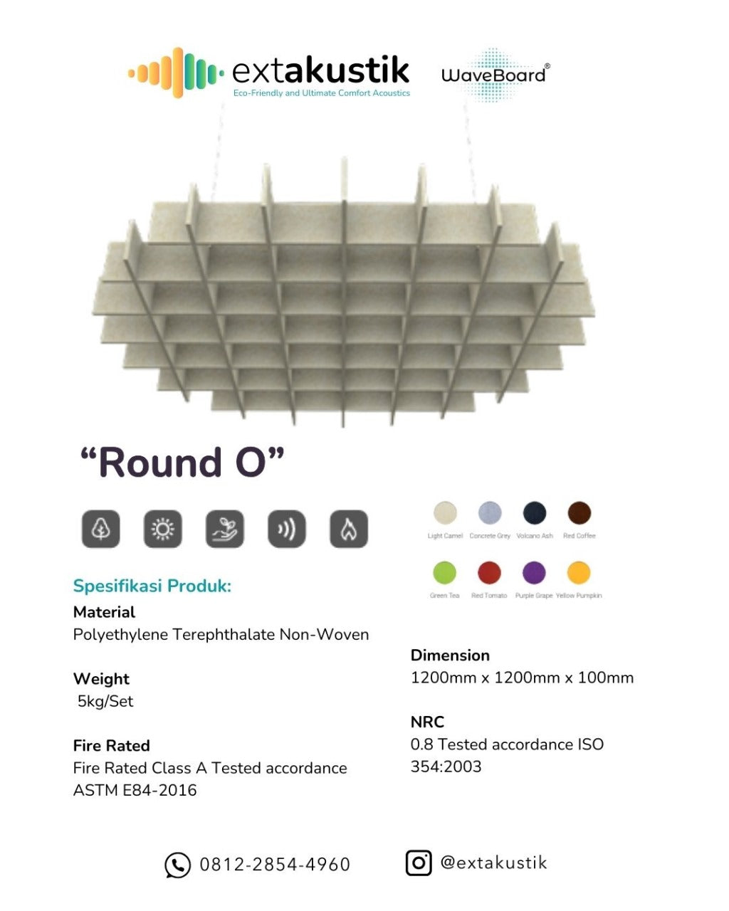 WAVEBOARD 3CONTOUR ROUND-O (EXTAKUSTIK) WAVEBOARD 3CONTOUR ROUND-O (EXTAKUSTIK)